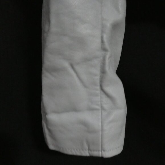 Vintage - RD STYLE | small petite | Chic Studded Collar Faux Leather Jacket - Picture 15 of 16